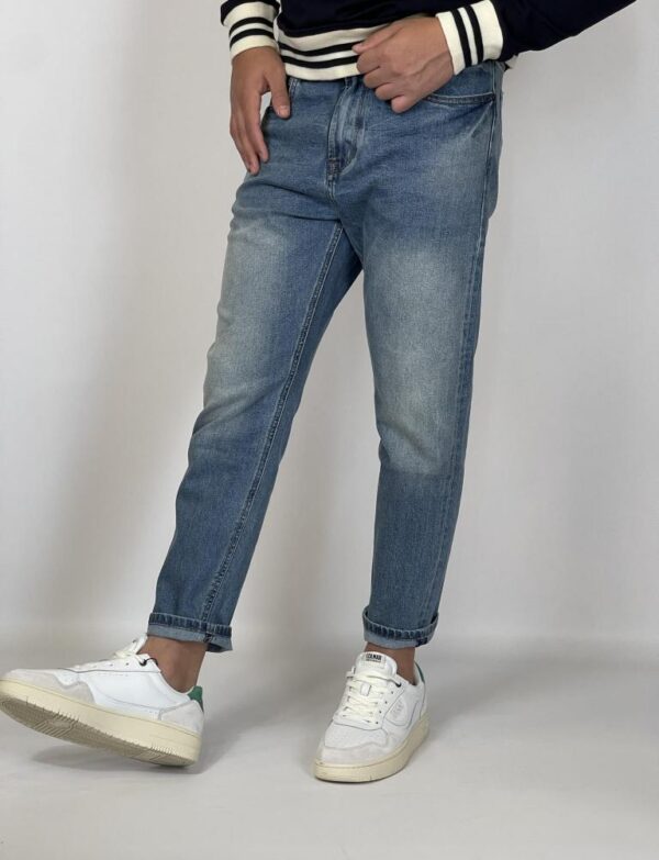 GIANNI LUPO Jeans chiaro carrot fit